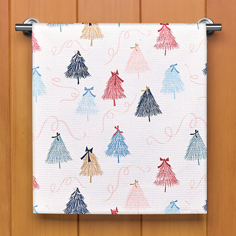 Geometry Tea Towel, Winter Wonderland