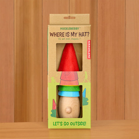 Kikkerland Huckleberry "Where Is My Hat?" Game