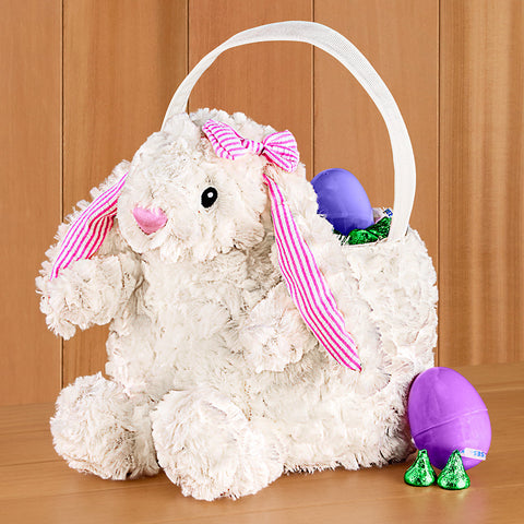Plush Easter Bunny Basket
