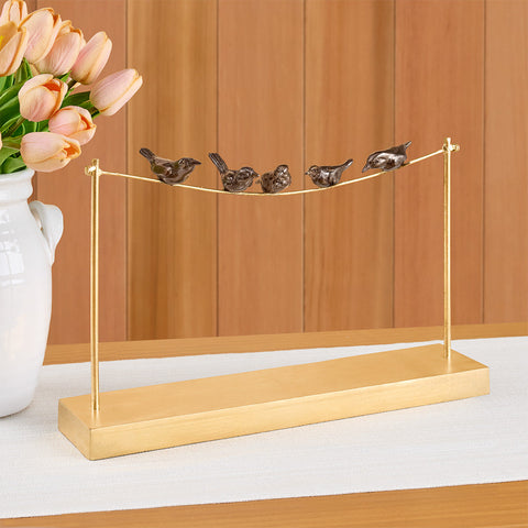 Global Views Birds on a Wire Figurine