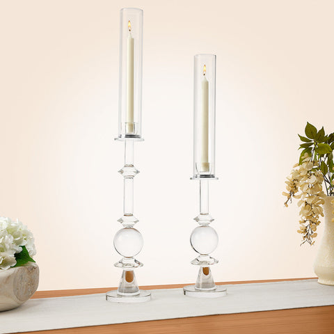 Zodax Valentina Crystal Taper Candleholder