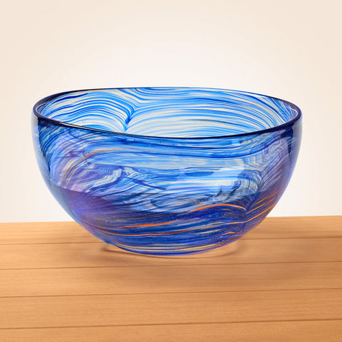 Zodax Delphine Art Glass Bowls