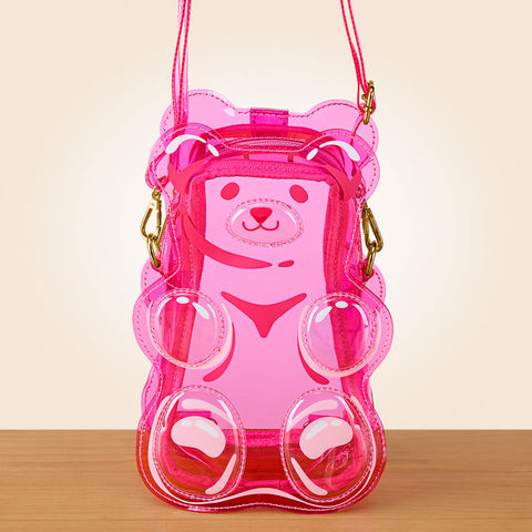Bewaltz Convertible Crossbody Jelly Bag, Gummy Bear