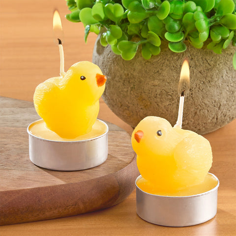 Easter Chick Tealights