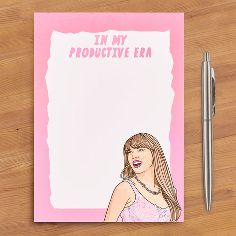Pop Cult Paper Notepad, Taylor Swift "Productive Era"