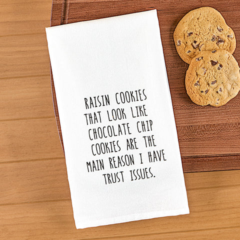 Ellembee Tea Towel, Raisin Cookies