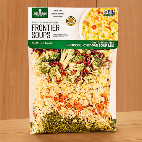 Frontier Soups Homemade in Minutes Mix – Broccoli Cheddar Soup