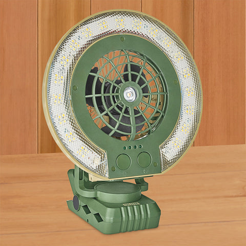 Portable Rechargeable Fan Light