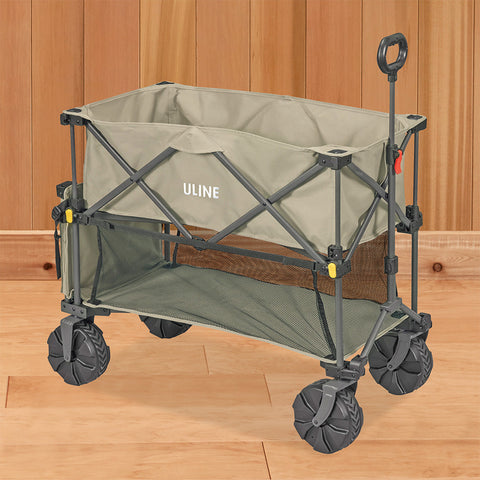 Uline Folding Double Decker Utility Wagon