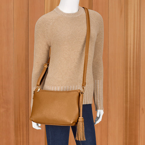 22 Tote Vegan Leather Convertible Crossbody Shoulder Bag