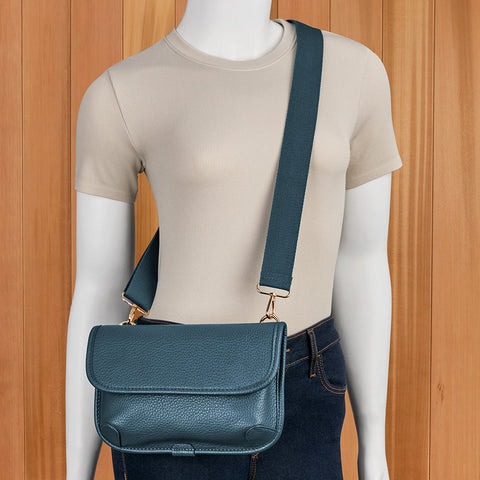 22 Tote Vegan Leather Convertible Crossbody Mini Sling Bag