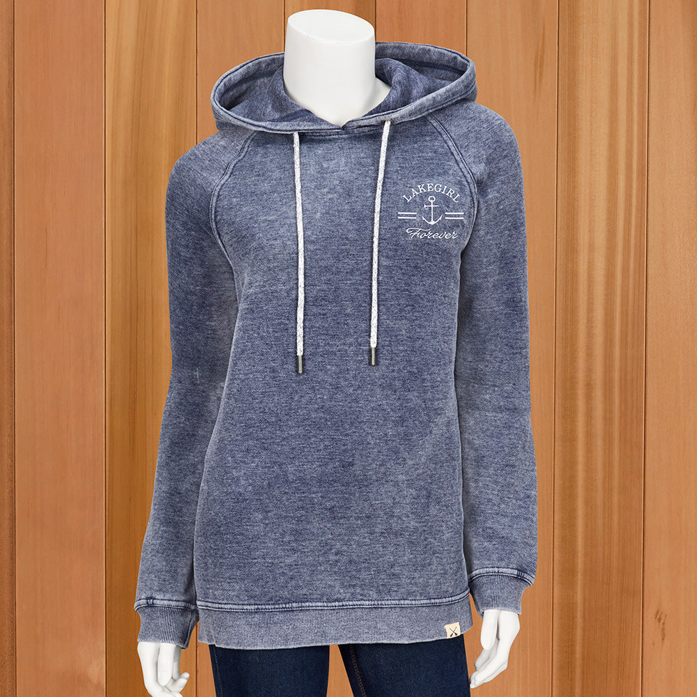 Lakegirl Women's Burnout Hoodie