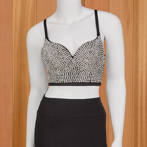 Crystal Eras Corset Bustier Top