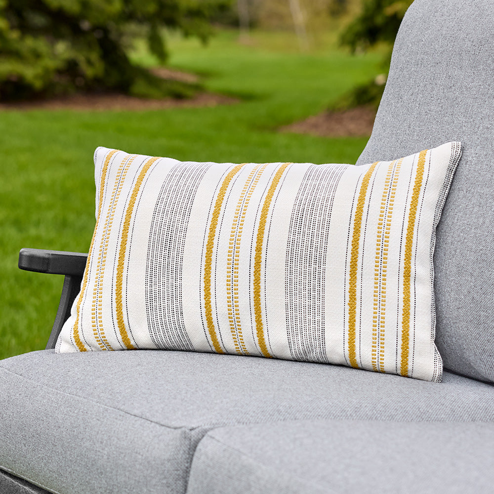 Elaine Smith Sunbrella® 20" x 12" Indoor/Outdoor Pillow, Golden Pathway