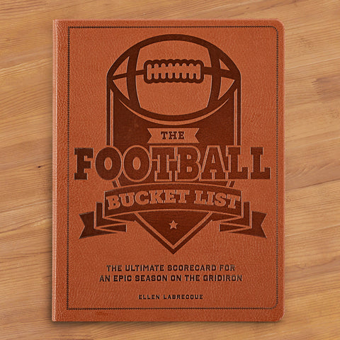 "The Football Bucket List" Guidebook and Journal by Ellen Labrecque