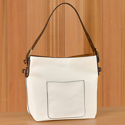 Joy Susan Vegan Leather Classic Hobo 2-in-1 Handbag
