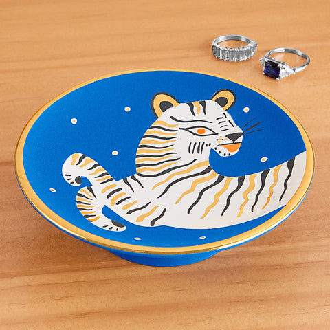Waylande Gregory Ceramic Bullet Bowl, Tiger