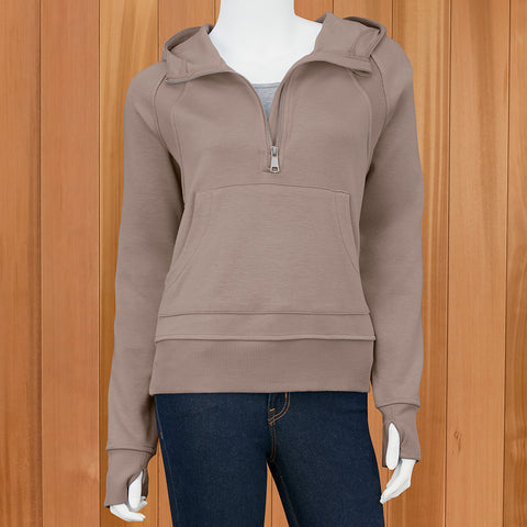 Lulu-B Scuba Kangaroo Pocket Pullover Hoodie