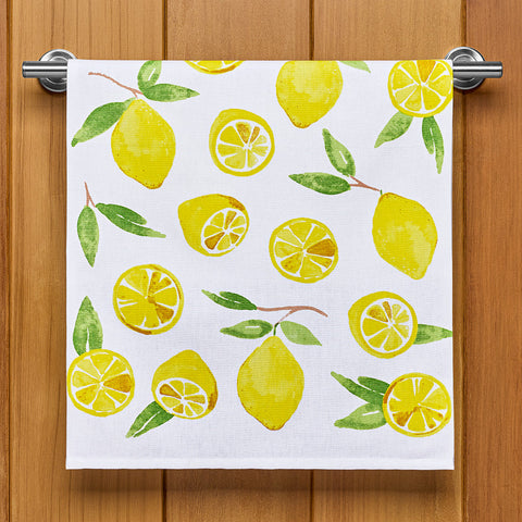 Stonewall Kitchen Tea Towel, Lemon Squeeze
