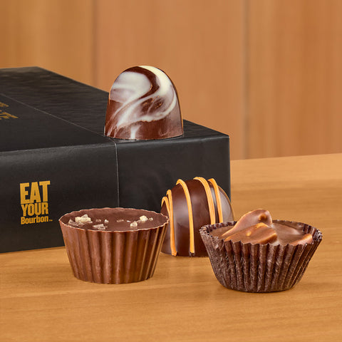 Bourbon Barrel Foods Chocolates, Bourbon-Flavored Assortment