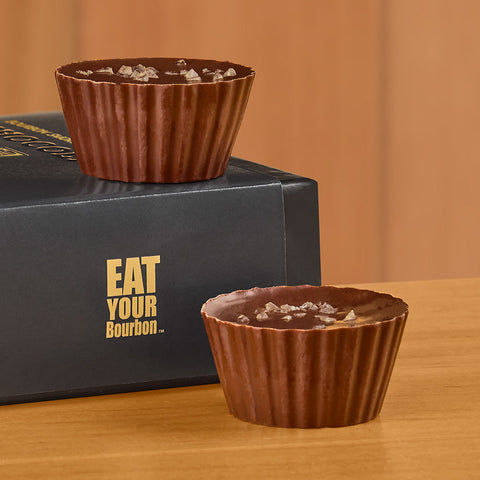 Bourbon Barrel Foods Chocolates, Bourbon-Smoked Sea Salt Caramels