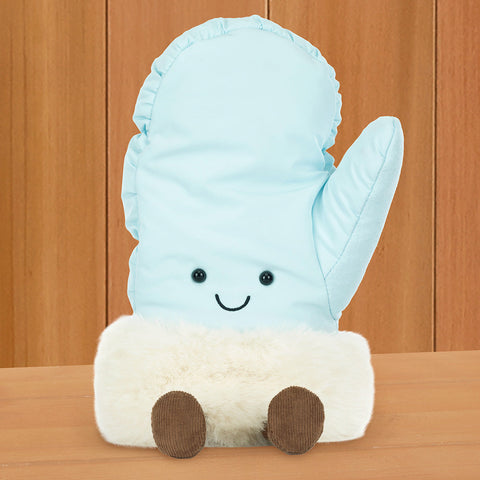 Jellycat Stuffed Animal Plush Toy, Christmas Amuseables Mitten