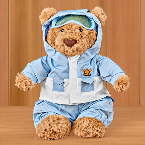 Jellycat Stuffed Animal Plush Toy, Winter Bartholomew Bear in Snow Suit