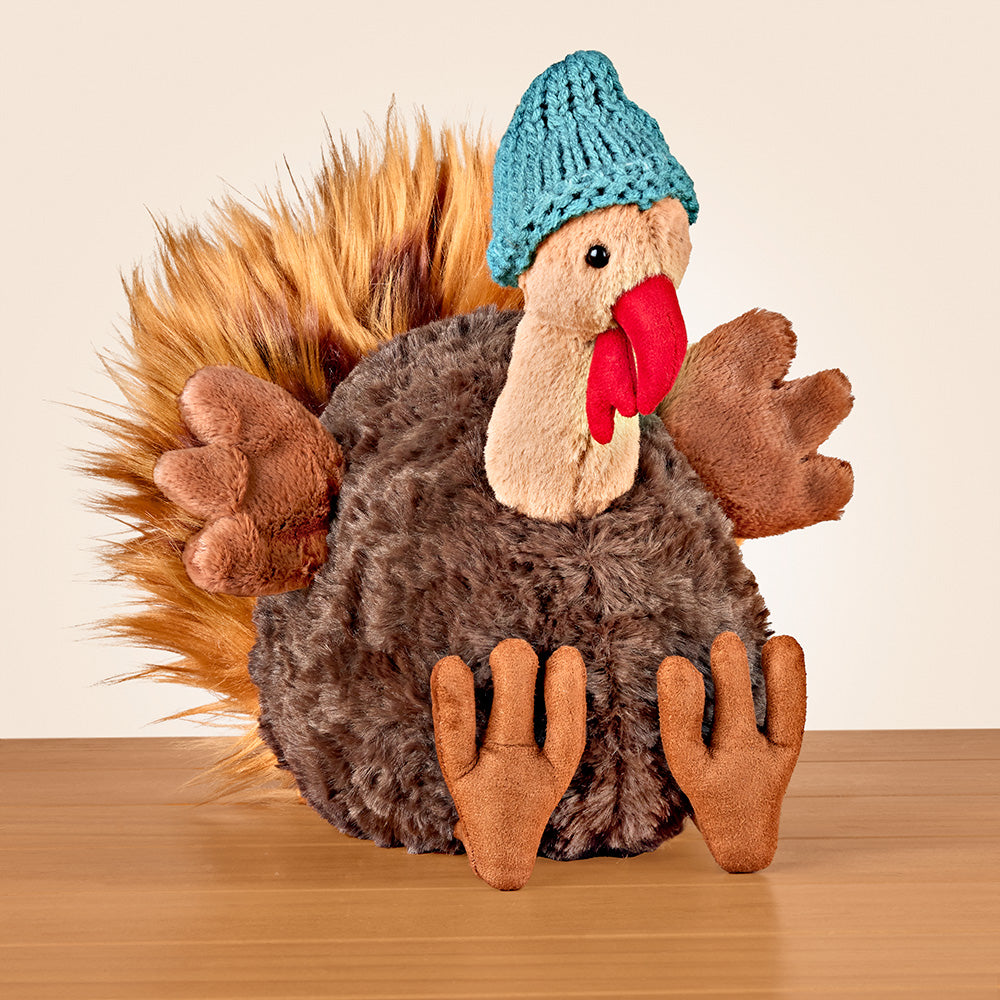 Jellycat Stuffed Animal Plush Toy, Thanksgiving Theo Turkey
