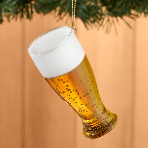 Cody Foster Resin Ornament, Pint of Beer