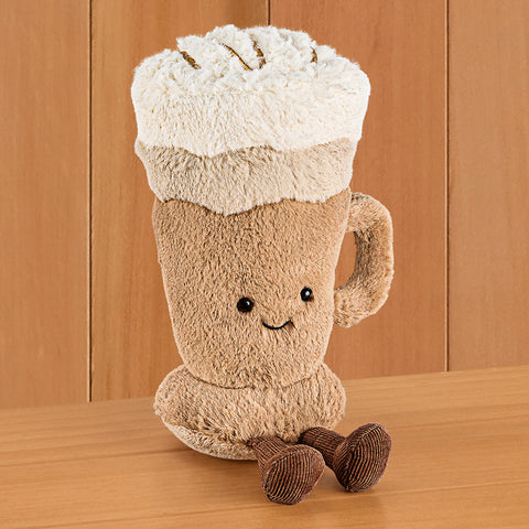 Jellycat Stuffed Animal Plush Toy, Amuseables Latte