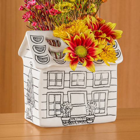 Hope + Mary Porcelain Flower House Vase