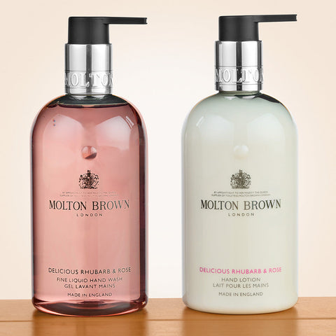 Molton Brown Hand Wash/Hand Cream, Delicious Rhubarb & Rose