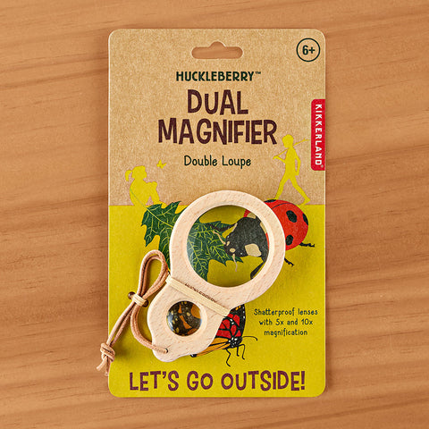 Kikkerland Huckleberry Dual Magnifier