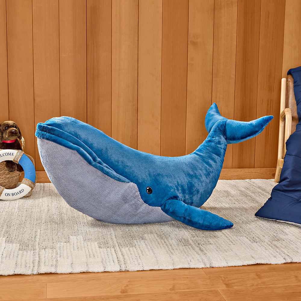 Jellycat Stuffed Animal Plush Toy, Gilbert the Giant Blue Whale