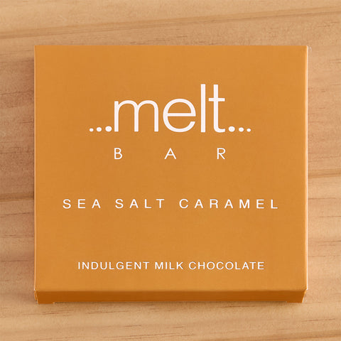 Melt Chocolates Sea Salt Caramel Milk Chocolate Bar