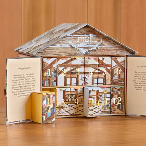 Melt Chocolates Log Cabin Christmas Advent Calendar
