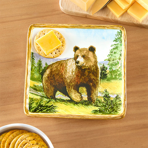 Mountain Summit Fall Canapé Plate