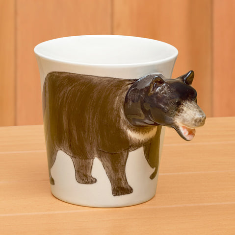 Ceramic Northwoods Mug, Black Bear