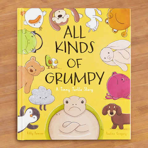 Jellycat "All Kinds of Grumpy" Children's Book by Kitty Pawson