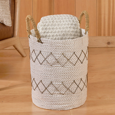Zodax Salento Woven Agel Basket