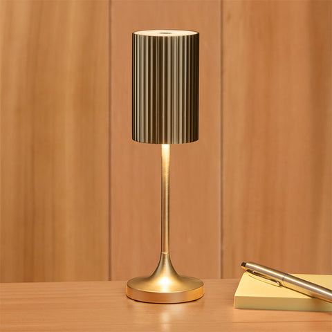 Zodax REED Rechargeable Candlestick Table Lamp