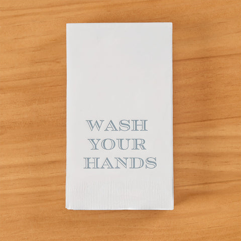 Paper Guest Towels, Wash Your Hands