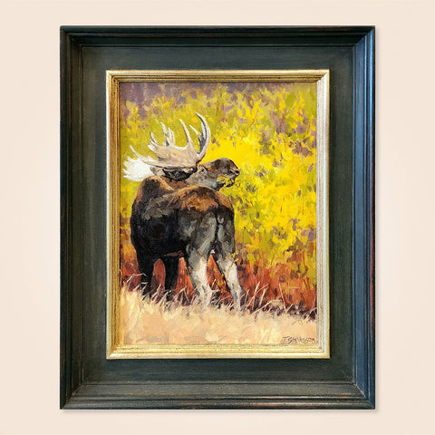 "Taking A Bite" Original Oil Painting by Tiffany Stevenson