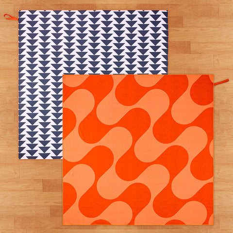 Reversible Microfiber Beach Blanket, Rio
