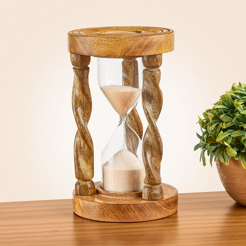 Decorative Wooden Hourglass