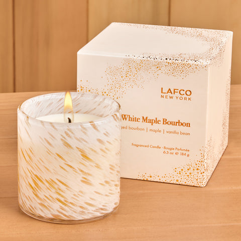 LAFCO Holiday Candle, White Maple Bourbon – 6.5 & 15.5 oz