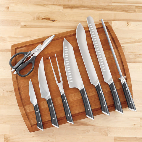 Cangshan Professional 9-Piece Helena Series Knife Set