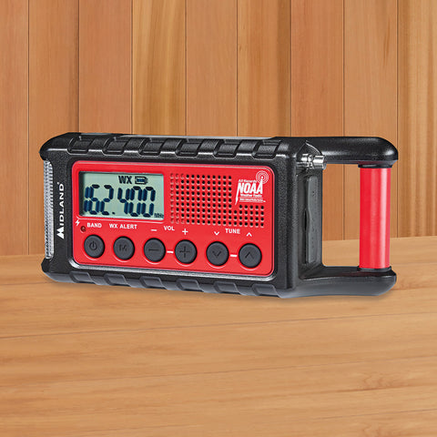 Midland ER310 Portable Emergency Crank Weather Radio