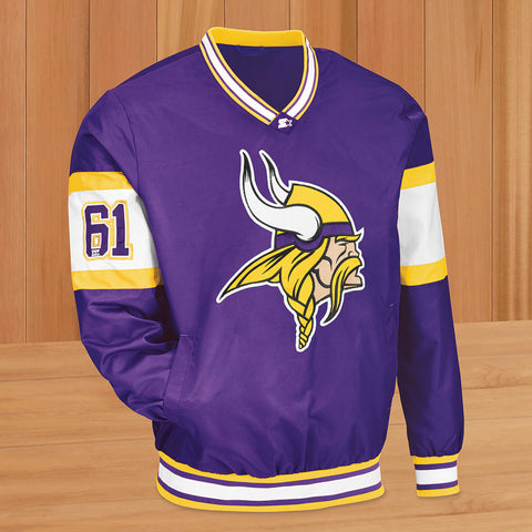 Men's Starter NFL Gameday Trainer Pullover, Minnesota Vikings