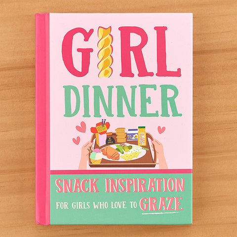 "Girl Dinner: Snack Inspiration" Novelty Gift Book